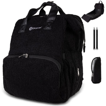 Drymon® Luiertas rugzak - Teddy Noir