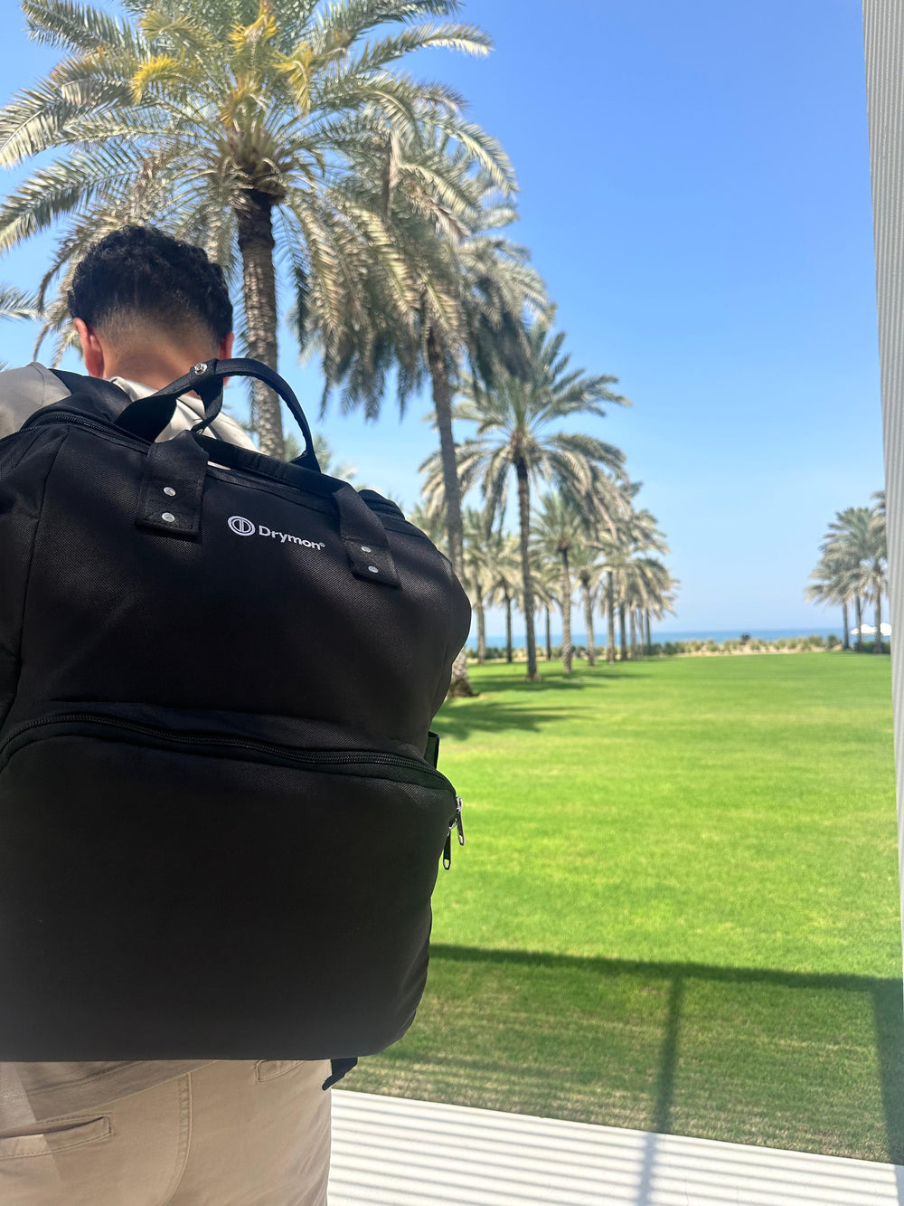 Drymon® Luiertas rugzak - Oxford black